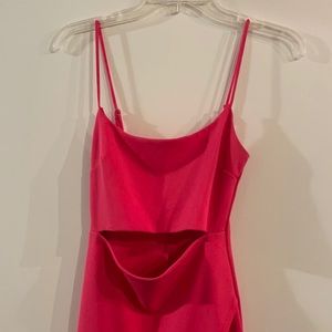 Pink Tight mini dress